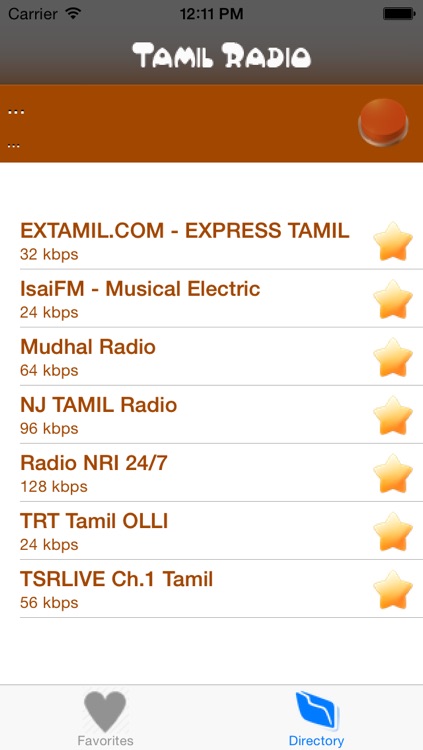 Tamil Radios.