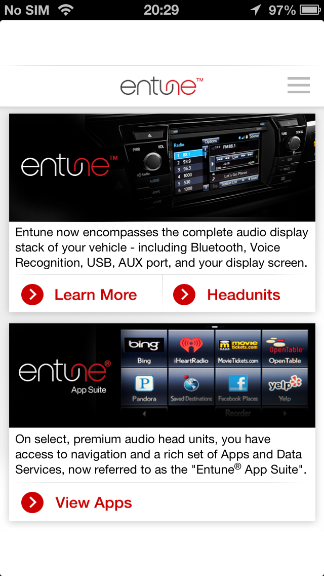 How to cancel & delete Entune Audio Simulator from iphone & ipad 1