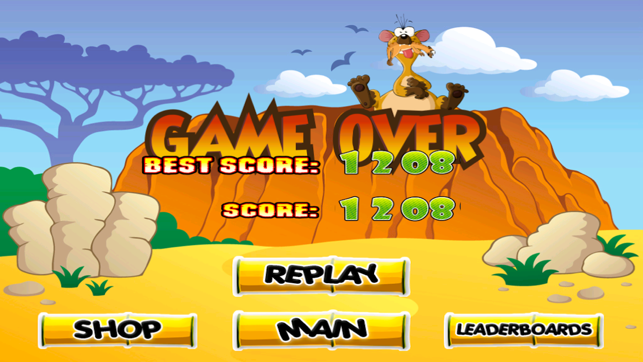 Dumb MeerKat's Candy Rush : Run & Jump High or Die(圖5)-速報App