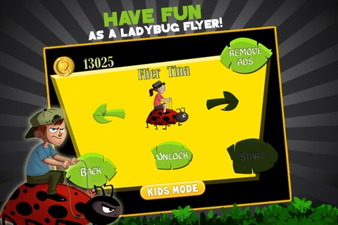 Ladybug Flyers Joyride: The Best Lady Bug Race, Free Edition screenshot 3