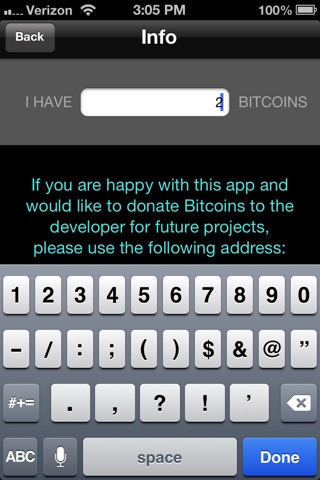 Bitcoin Quotes US screenshot 2