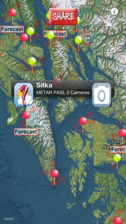 AKAvCAMsLt- Alaska Aviation Web CAMs Light for FAA Weather WebCams
