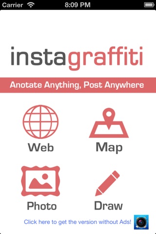 CheckItOut InstaGraffiti Lite - Free Photo Editor Annotate Anything And Post To Instagram, Facebook or Flickr! screenshot 2