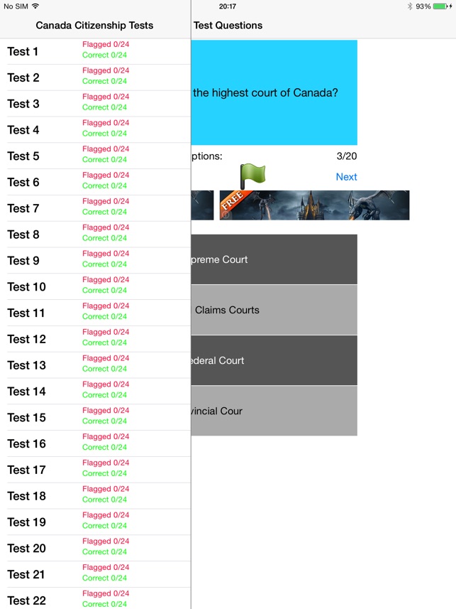 Canada - Citizenship Tests Free 500 Ques