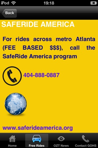 Drive Sober, Georgia--Free & Safe Rides Home screenshot 4