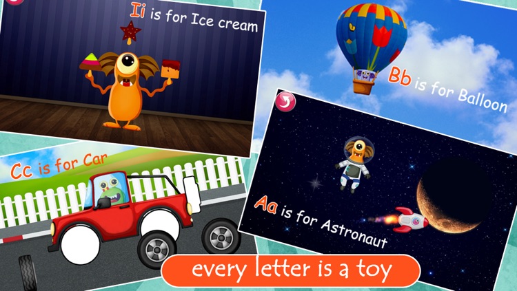 Monster ABCs – Letters Handwriting Game for Kids