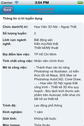 Tim Viec Nhanh screenshot 3