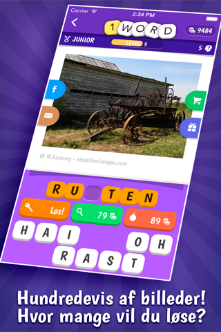 1 Word - a free quiz game screenshot 4