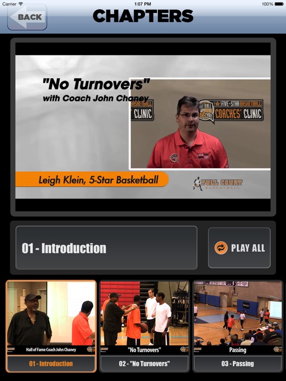 " No Turnovers " : A Championship Coaching Philosophy - With Coach John Chaney- Full Court Basketball Training Instruction - XL
