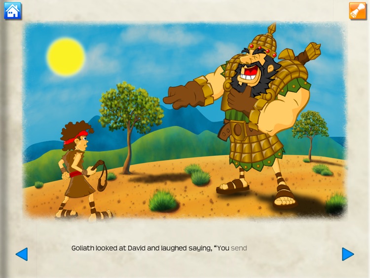 Kid Bible Heroes: David and Goliath screenshot-4