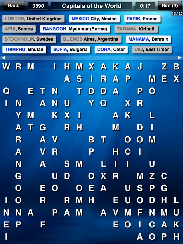 Word Search Unlimited HD Free: 1000+ Categories(圖3)-速報App