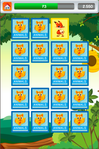 Memo Cards Animals for Kids: Learn and Fun - Free little game for Kids and Toddlers - Age 1 to 9 screenshot 2