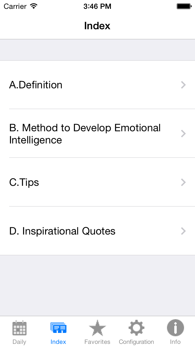 How to cancel & delete Emotional Intelligence. Quotes and Method from iphone & ipad 1