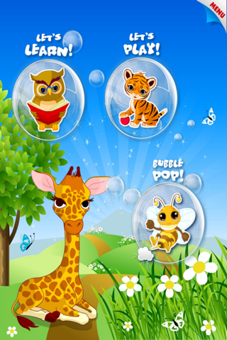 Abby Monkey® Baby Bubble Activity School: Educational Flash Cards Kids Learning Games for Toddlers and Preschool Explorers screenshot 3