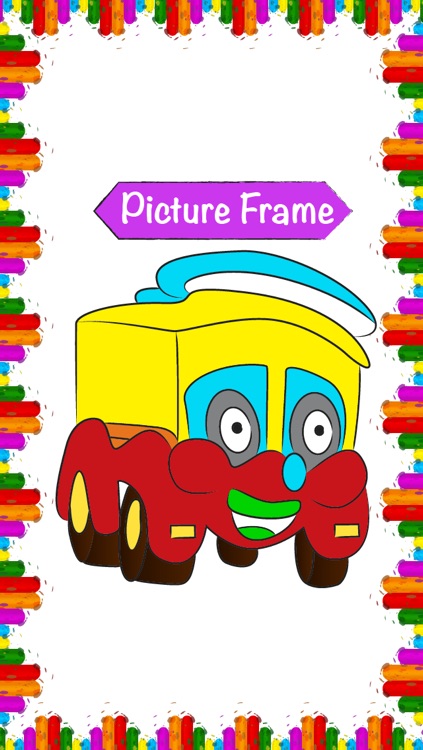 Kids Rainbow Car Coloring screenshot-3