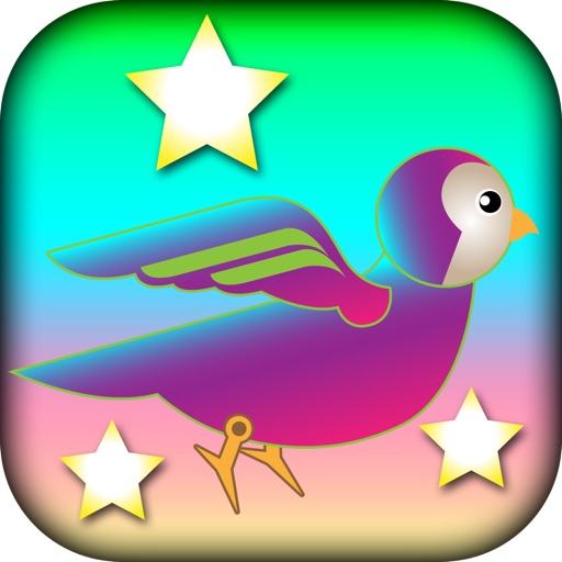 Bird Flyer Dodge the Stars - Gobble Up Speedy Adventure