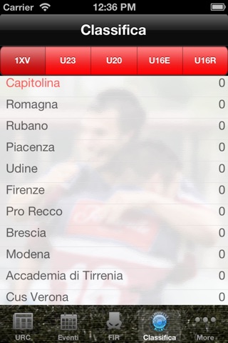 Capitolina Rugby screenshot 3
