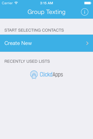 Group Texting - Instant SMS and iMessages to Multiple Contacts at Once! screenshot 2
