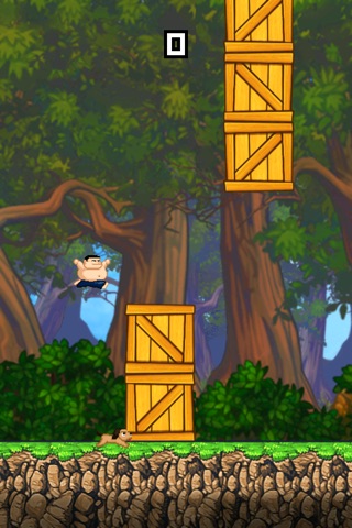 Jump Fatty-The Adventure of 1Touch Jump Fatty Not 2048 screenshot 2