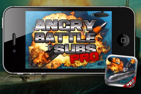 Angry Battle Submarines PRO - A War Submarine Game! screenshot 3