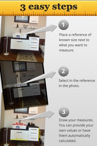 Photo Ruler ABC - Measure your world screenshot 2