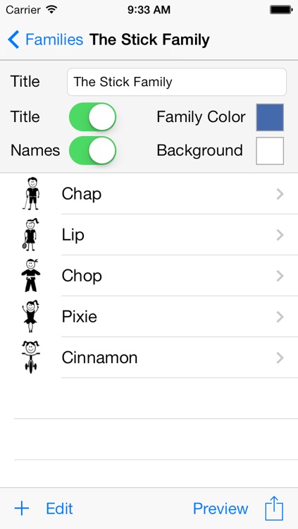 Stick Family Creator