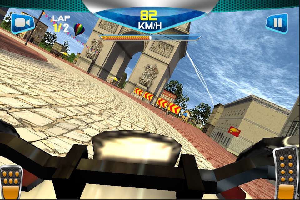 3D City Bike Rider HD Full Version screenshot 2
