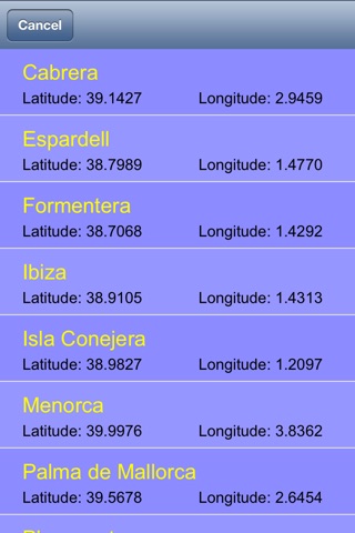 Baleares Ibiza Majorca Minorca map in motion screenshot 4