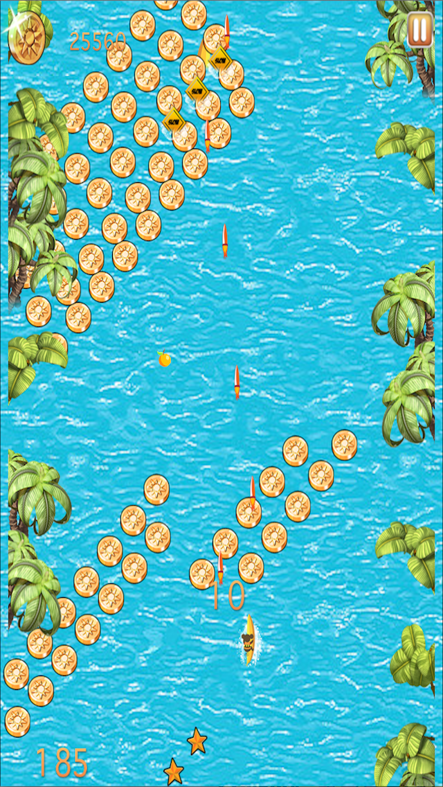 How to cancel & delete Baby Chimp Banana Boat Vs Zombie Robot Laser Shark Attack. from iphone & ipad 4