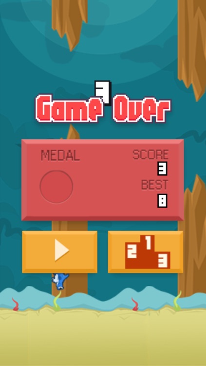 Clumsy Hammerhead Shark - Endless Flapping Game screenshot-3