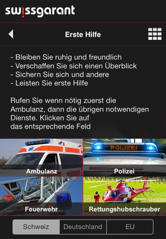 Swissgarant screenshot 3