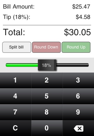 Easy Tip Calculator ✓ (free) screenshot 2
