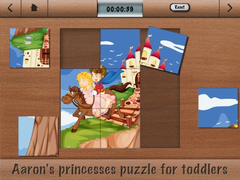 Aaron's princesses puzzle for toddlers screenshot 4