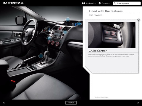 Impreza 2014 Global eBrochure screenshot 2