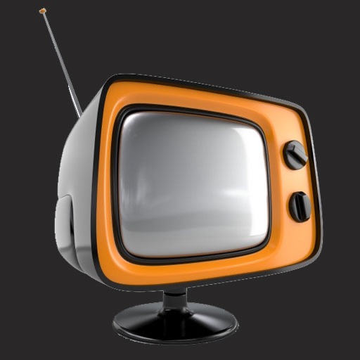 Air TV Mono Icon