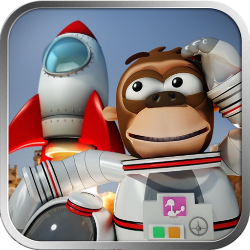 Space Monkey Maze iOS App