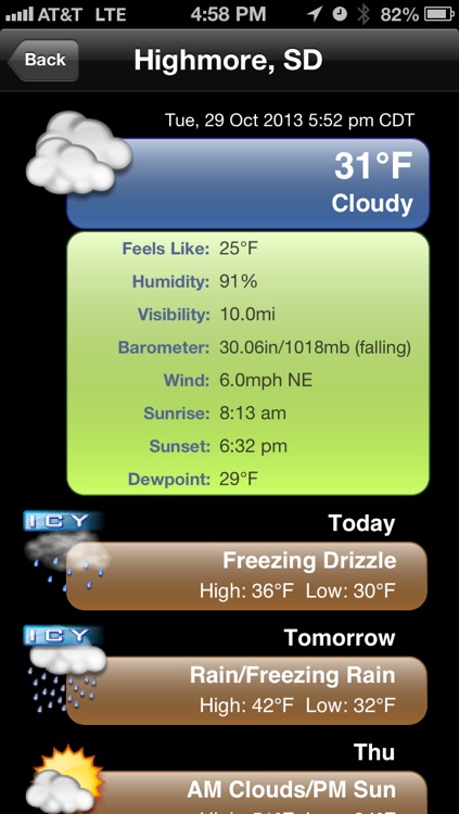 NOAA Weather Alerts - Severe Weather Push Notifications & Warnings screenshot-3