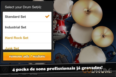 Go! Drum Set screenshot 2