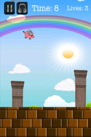 Pigs Might Fly: A Mega Defy Gravity Danger Dodge Flap & Chase screenshot 4