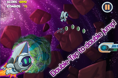 Gravity Astronaut Jump - An out there lost in space travel adventure screenshot 3