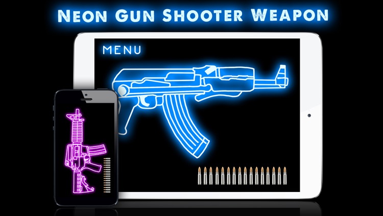 Neon Gun Shooter Weapon