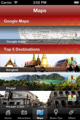 Thailand Travel by DiscoveryThailand.com (Free Version) screenshot 3