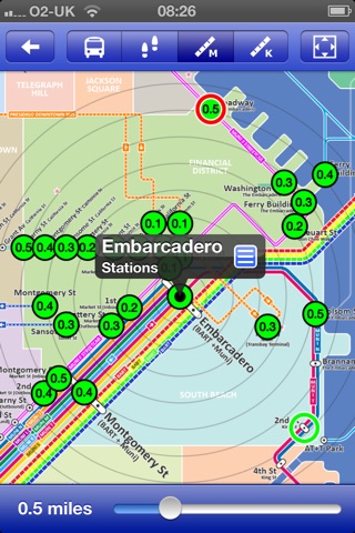 San Francisco Metro - Map and route planner by Zuti screenshot 4