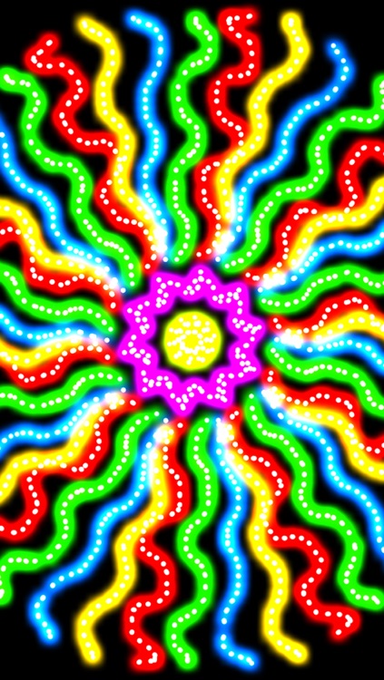 Glow Spin Art screenshot-3