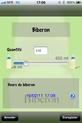 Biberon screenshot 3