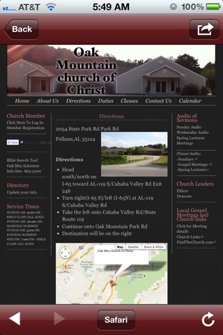 Oak Mountain Church of Christ screenshot 3
