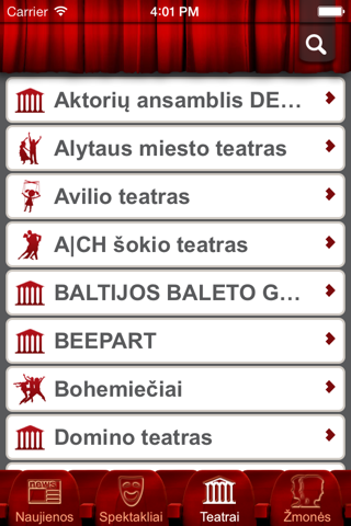 Teatrai screenshot 3