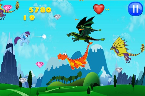 My Flying Little Unicorn Pony Games Pro screenshot 3
