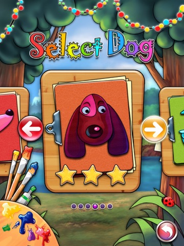Pet Coloring Book HD-Draw game screenshot 2