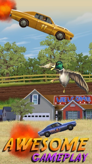 Abbeville Redneck Duck Chase - Turbo Car Racing Game(圖2)-速報App